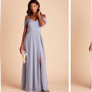 BIRDY GREY! Dusty Blue DEVIN Bridesmaid Dress